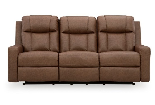 Picture of Mackey Caramel Reclining Sofa & Console Loveseat